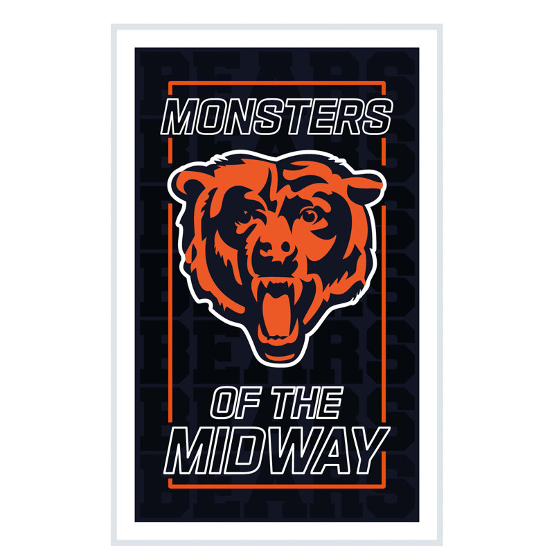 Enseigne murale NFL NeoLite, Bears de Chicago