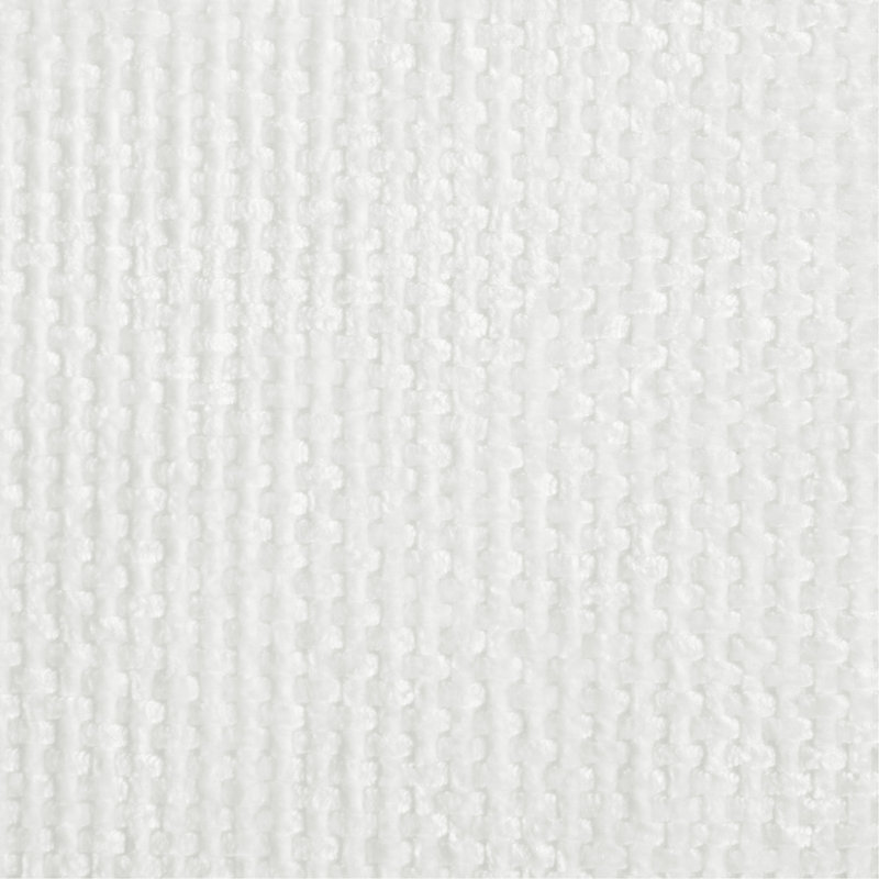 Emerton Modern Oversized Sectional Sofa, White Chenille