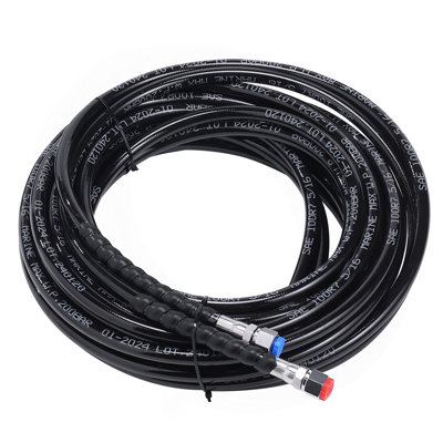 150HP Hydraulic Outboard Steering Kit Boat Marine System, Built-In Two-Way Lock Cylinder, 150HP Pump And High-Strength Nylon Hose For Single Station, Single-Engine Use