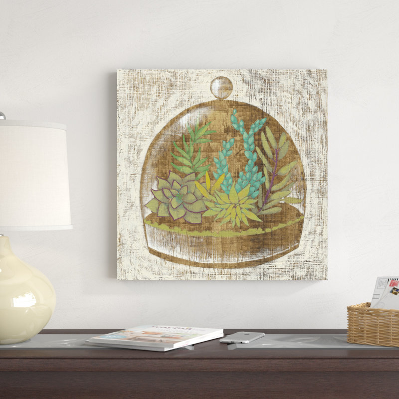 Jardin de verre I, H 20 po x l 20 po x P 1,25 po