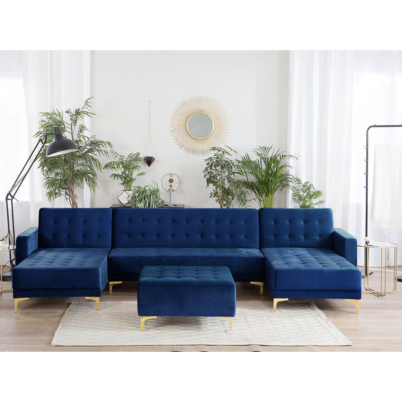 Raheem 5 Seater Sleeper, Blue