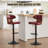 Swivel PU Leather Adjustable Height Bar Stool-17264048