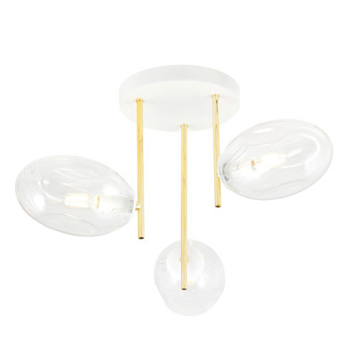 Maleya 3 - Light Unique/Statement Chandelier