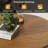 31.5" Round Coffee Table With Cross Metal Legs-1751710211-1751710222