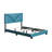 Boyd Sleep Cornerstone Upholstered Faux Leather Platform Bed, Adjustable Height Headboard, Box Spring Required-82004444-82004445