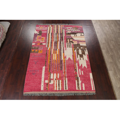 One-of-a-Kind Area Rug Pink