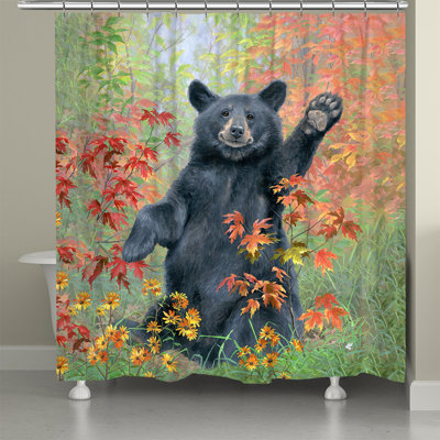 Demar Autumn Greeting Shower Curtain