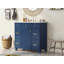 Ensemble de meuble-lavabo de salle de bain avec comptoir d'évier, lavabo simple, assemblage facile-97827503
