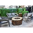 Manchester Outdoor Classic Concrete Fire Table 45,000 BTU - Includes Lava Rocks & PVC Cover-80411720-49259714