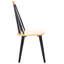 Chaise d'appoint en bois massif Rolde-790480887