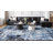 8'X10' Modern Dark Abstract Washable Area Rugs for Living Room Blue-127123436-118330183