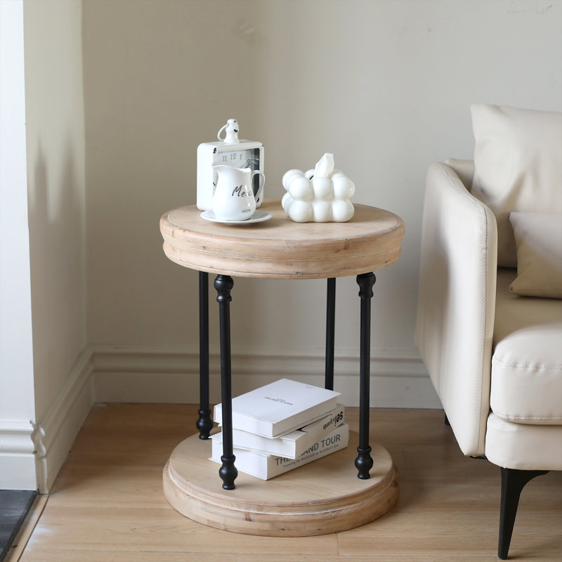 Table de bout en bois