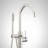 Lexia Floor Mounted Tub Filler Faucet and Valve with Stops-116133503