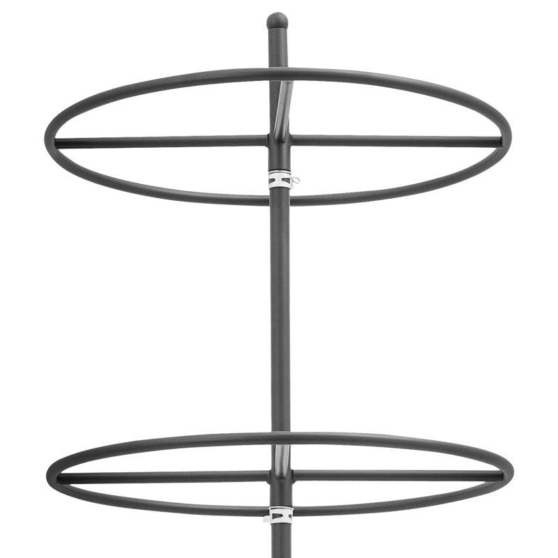Retail Rack 4-tier Display Rack Rotatable Round Dispaly Rack