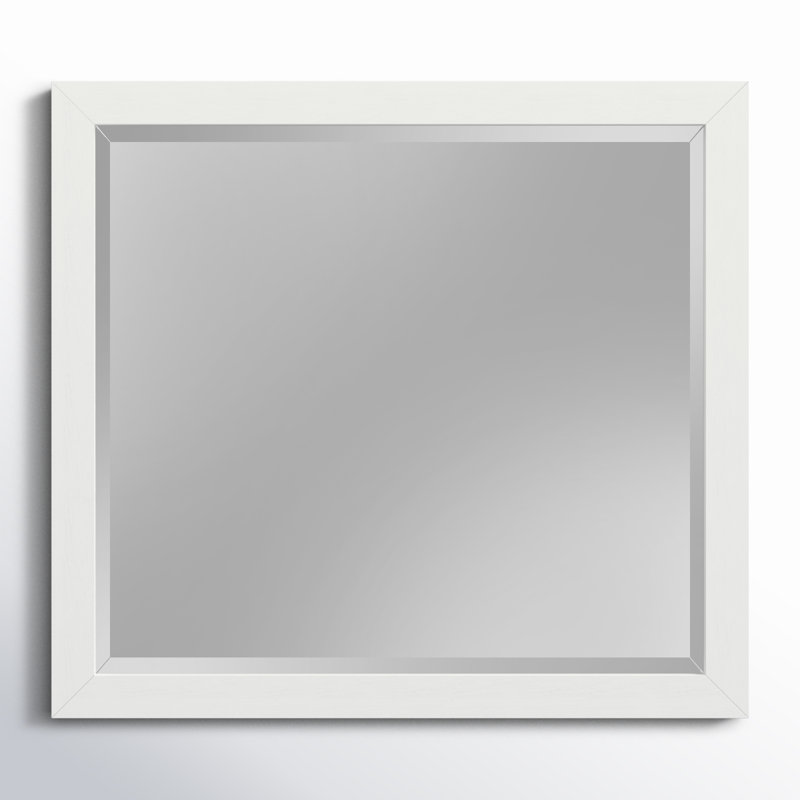 Marino Wood Flat Mirror