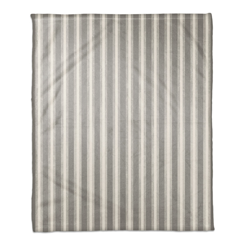 Hand Woven Throw Blanket, Gray