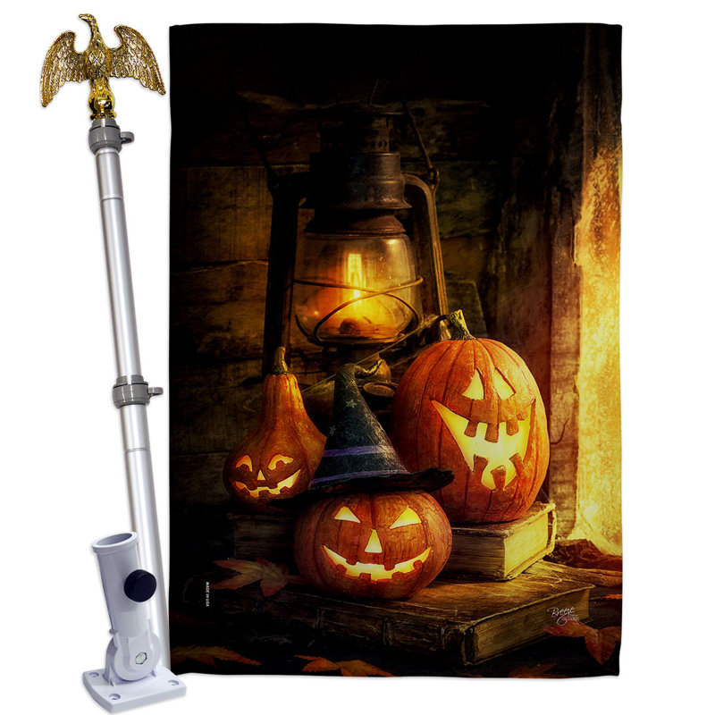 Ensemble de drapeaux en polyester 2 côtés 40 x 28 po
