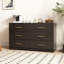 Bedroom Dresser With 6 Storage Drawers-306770903