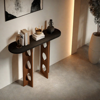 Console en frêne blanc