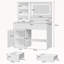 Rumiko Dressing Table with Mirror