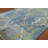 Contemporary Blue Moroccan Runner Rug