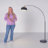 Dedre 68.5'' Arched Floor Lamp-1259694047-1259692496