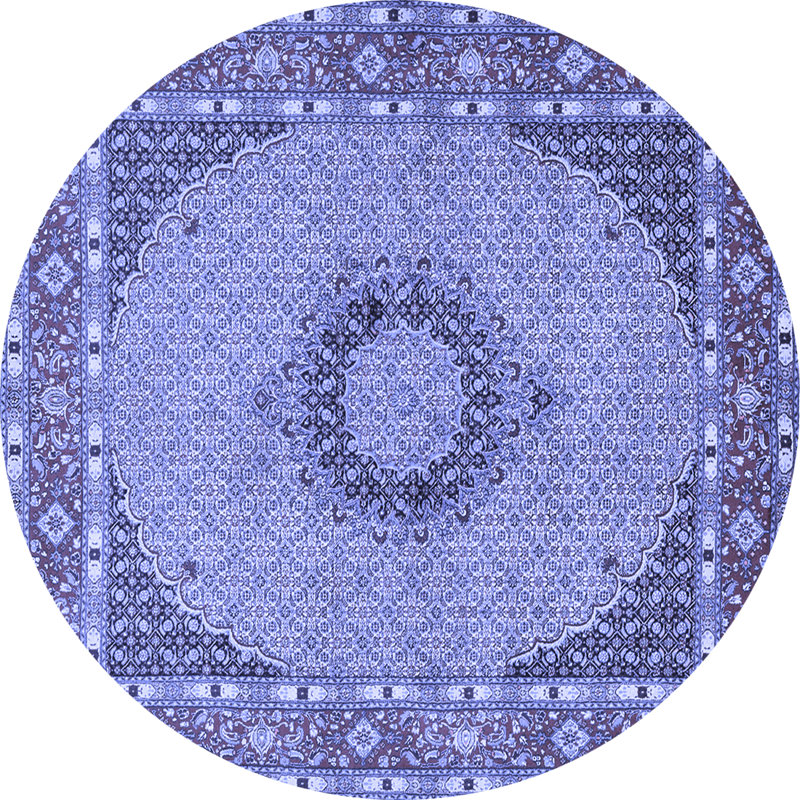 Tapis oriental en laine / polyester tissé à la machine 8 pi Jaevin