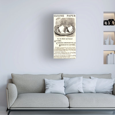 English School Ozone Paper, 1900S Canvas Art