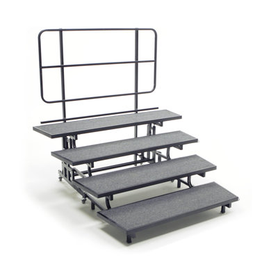 Ensemble de 3 niveaux de tapis de tapis haut de gamme 5,75 pi x 6,5 pi, 32 po mobile ez
