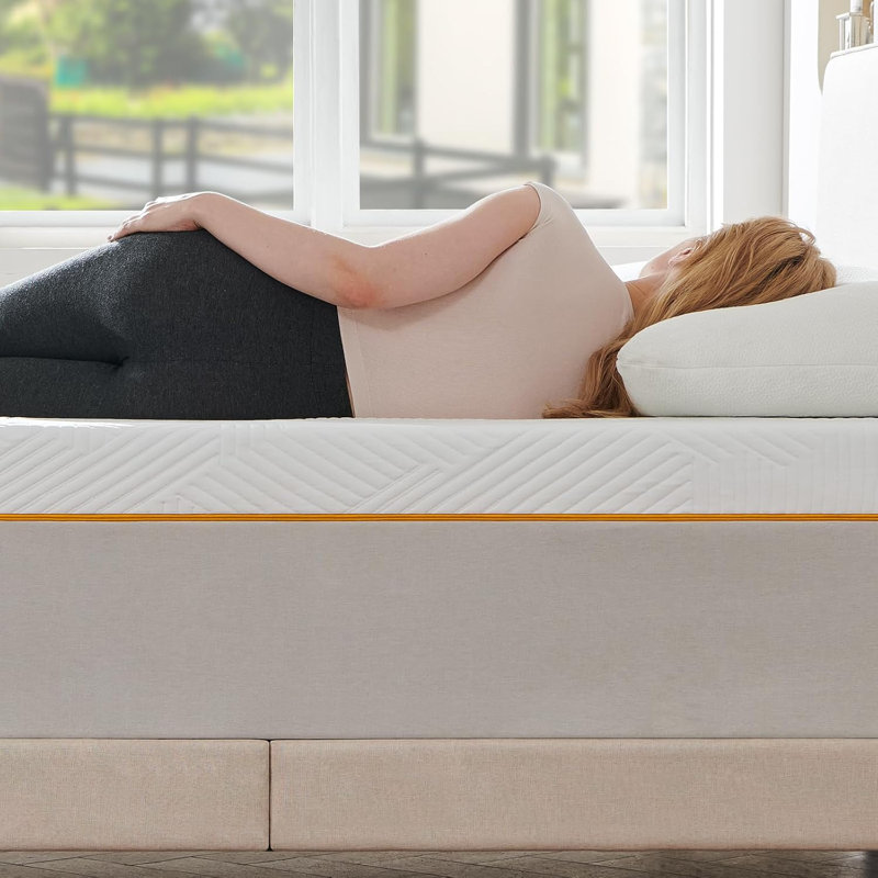 Arnbiorn 20cm Memory Foam Hybrid Pocket Spring Mattress, Small Double (4')