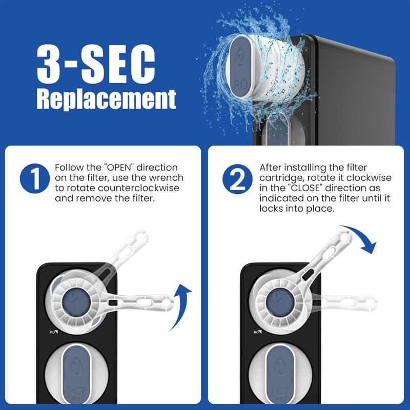 Replacement RO Filter Cartridge For Reverse Osmosis System RO600