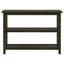 Console Deep Merlot avec 2 tablettes