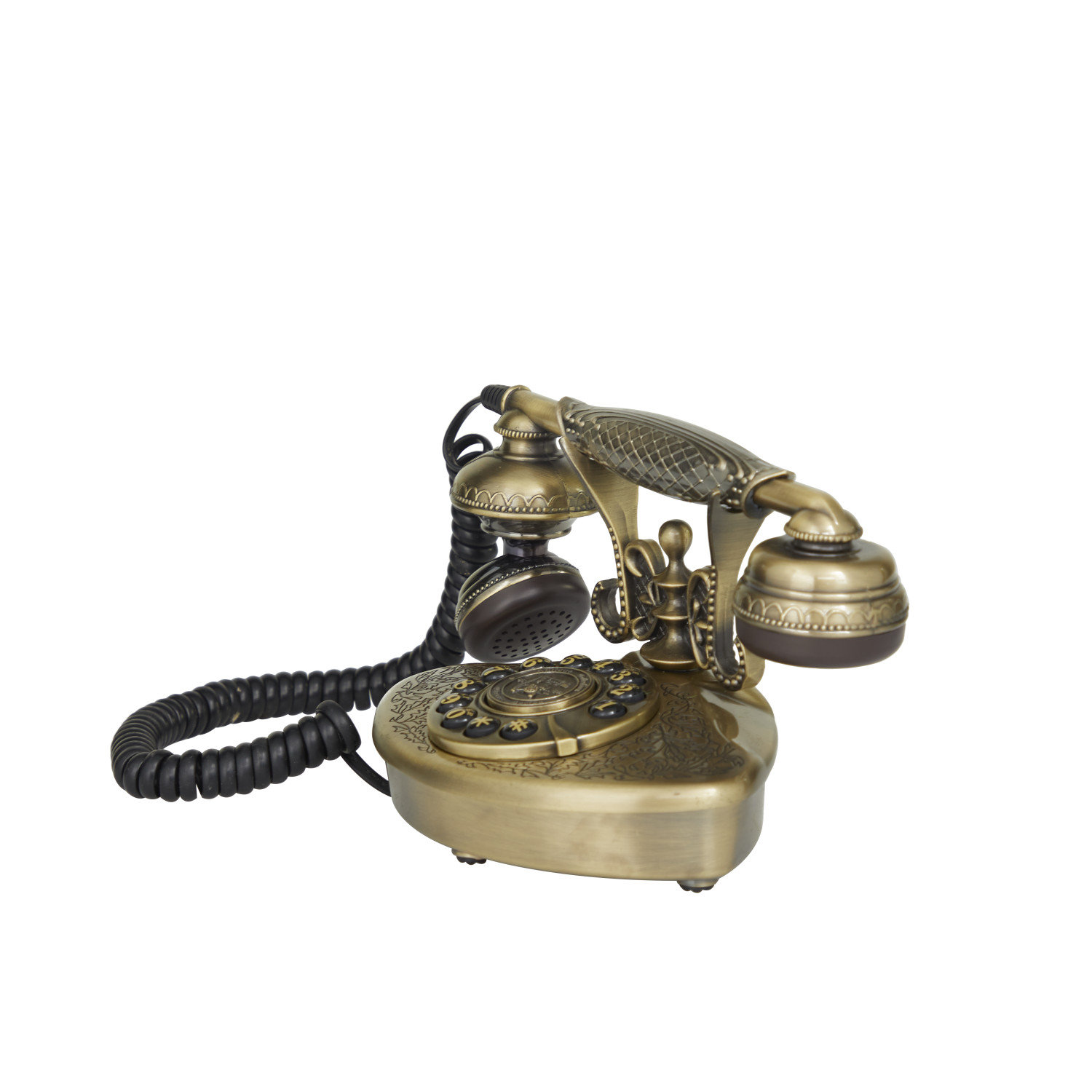 House of Hampton® Rotary Dial Corded Telephone