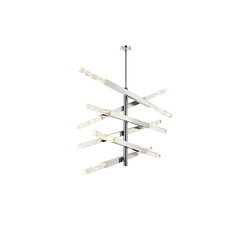 Axil 6-Bar Pendant, Chrome