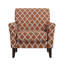 Alex Transitional Flared Arm Upholstered Armchair-314996603