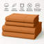 Ensemble de draps 100% coton American Home-120027212-120027213