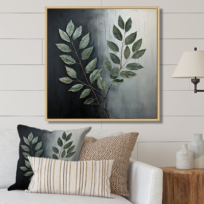" Slate Elm Harmony Leaves "