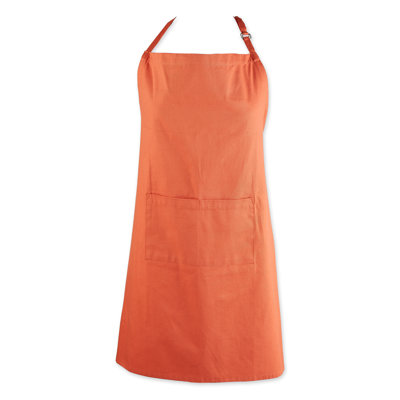 Solid Color Linen Bib Apron