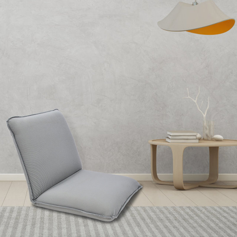 Chaise de jeu pliante Sundale, Gris clair