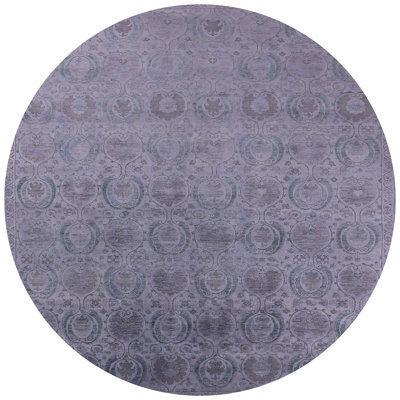 Tapis oriental mauve