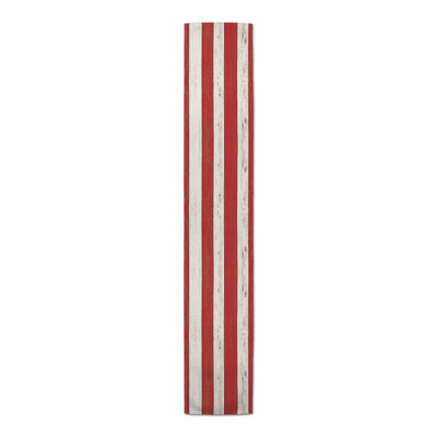 Analeese Rectangle Striped Polyester Table Runner