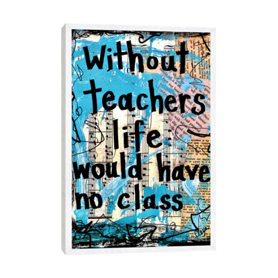 Teachers Class by Elexa Bancroft - Print on Canvas