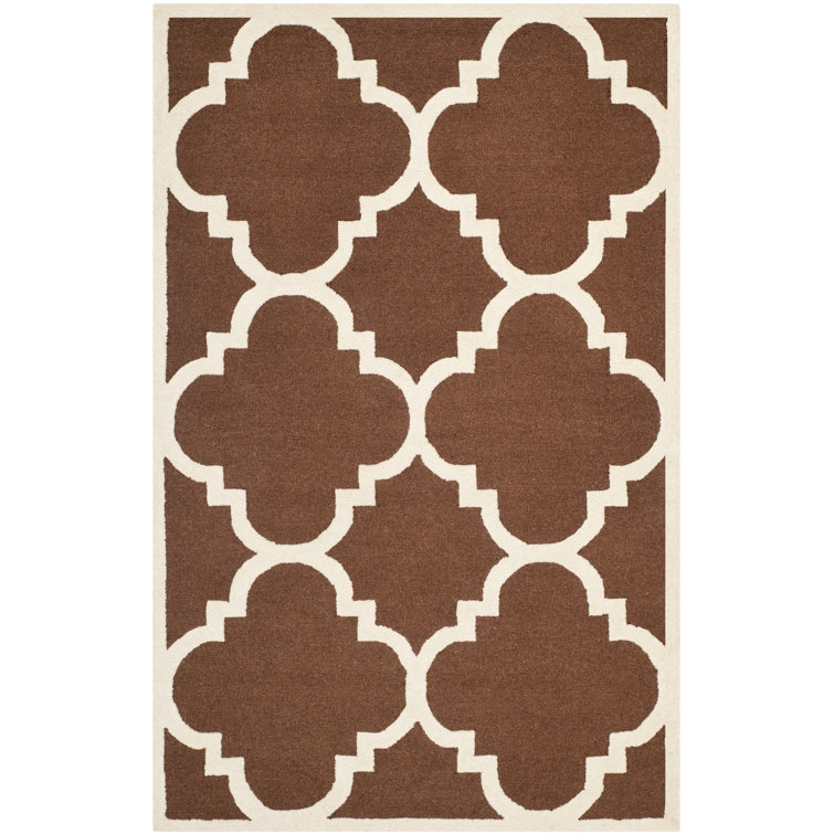 Cannen Hand Tufted Wool Geometric Rug
