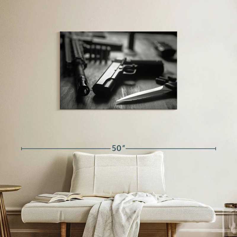 Armes et couteau