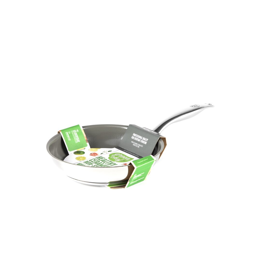 GreenChef Profile Plus Edelstahl-Keramik-Antihaft-Pfanne 28 cm