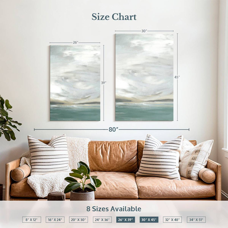 Avery Seafoam Vista I, H 39 po x l 26 po