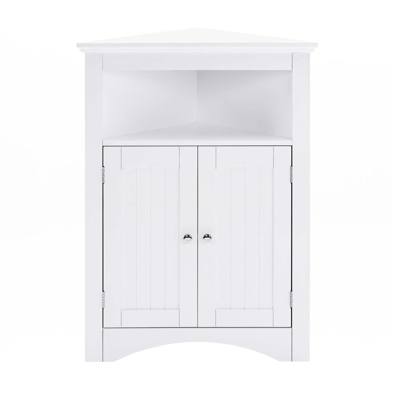 Armoire de coin de salle de bain