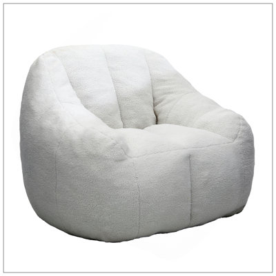 Bean Bag Chair With Filler, Bean Bag Sofa With Tufted Soft Stuffed Filling, Fluffy And Lazy Sofa, Comfy Cozy Beanbag Chairs With Memory Foam For Dorm, by Dakota Fields