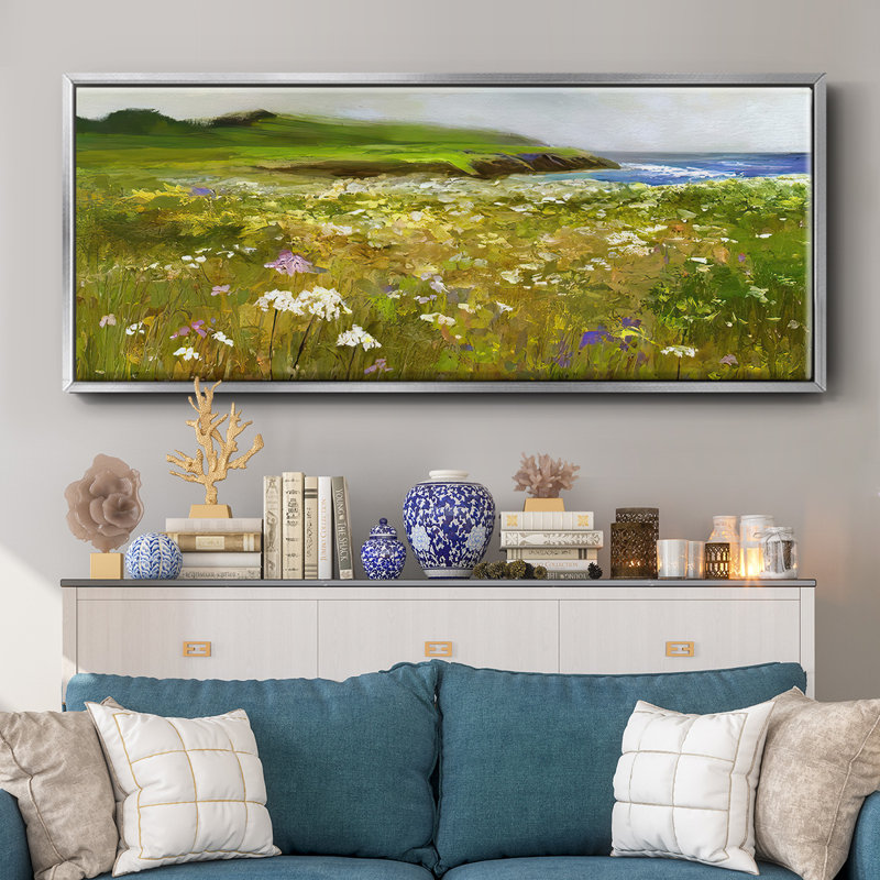 Montara Bluffs- Framed Canvas