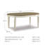 Table de salle à manger Ail